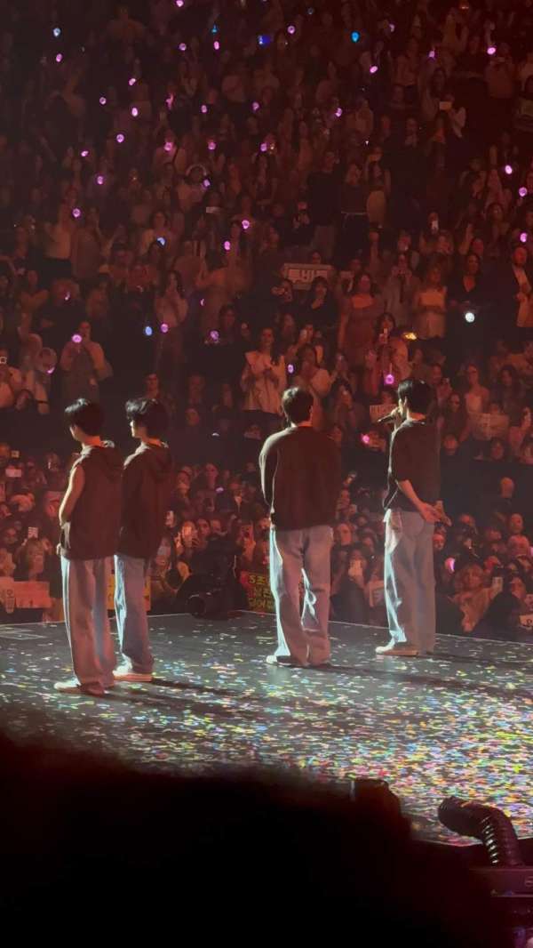 The O2, London, section: 112, row: K, seat: 392