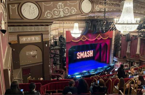 Imperial Theatre, section: Rear Mezzanine L, row: G, seat: 107