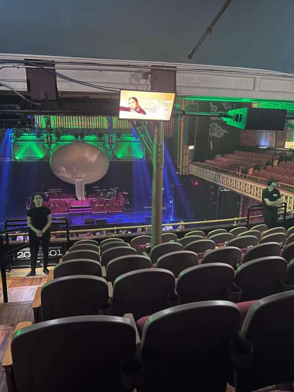 The Tabernacle, section: 201, row: H, seat: 12