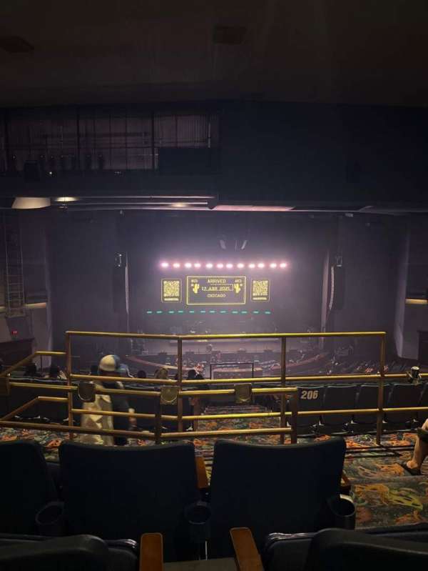 Rosemont Theatre, section: 207, row: K, seat: 1-2
