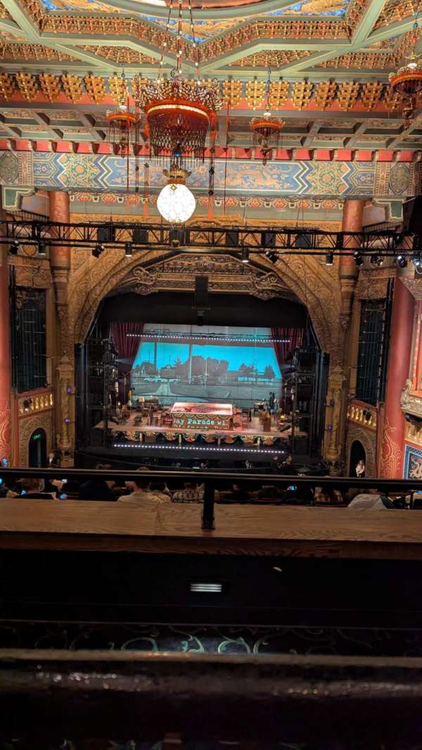 5th Avenue Theatre, section: Upper Mezzanine C, row: K, seat: 108