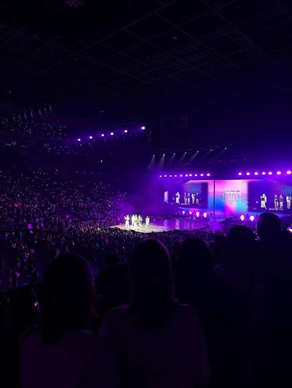 UBS Arena, section: 105, row: 18, seat: 21