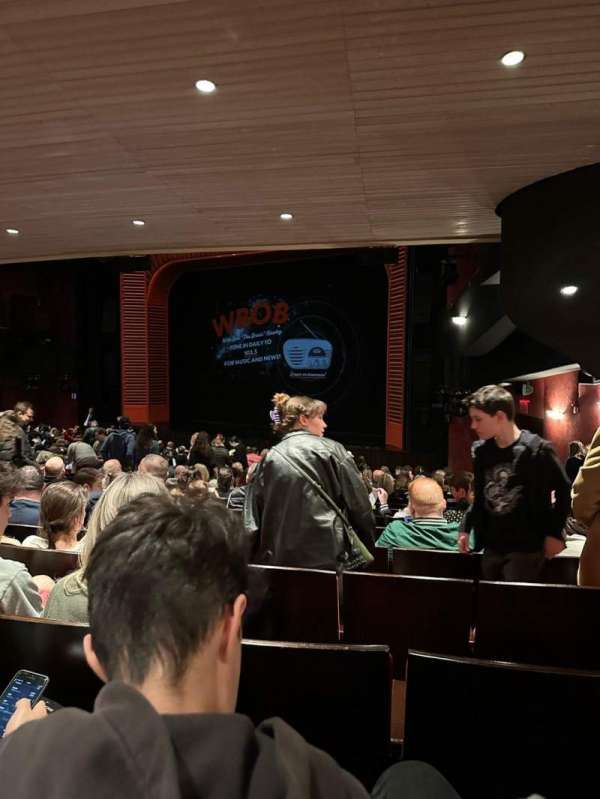 Marquis Theatre, section: Orchestra R, row: V, seat: 20