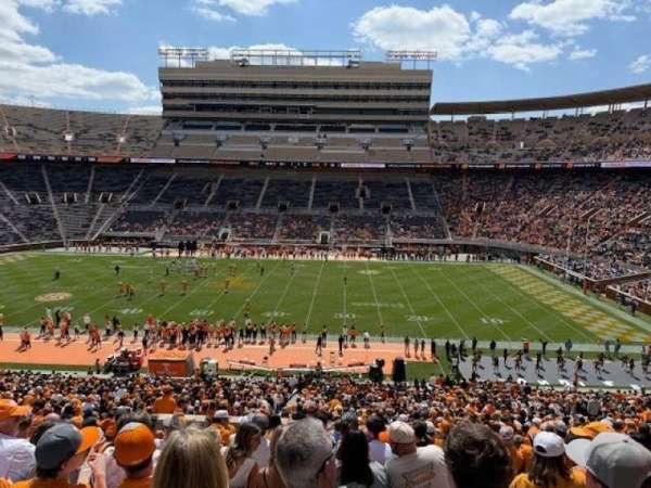 Neyland Stadium, section: B, row: 52, seat: 27