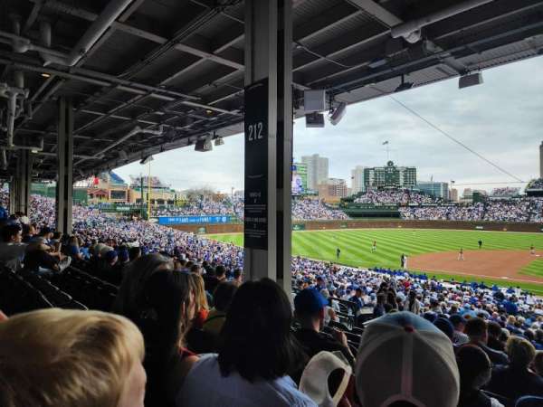 Wrigley field, section: 212, row: 10, seat: 24