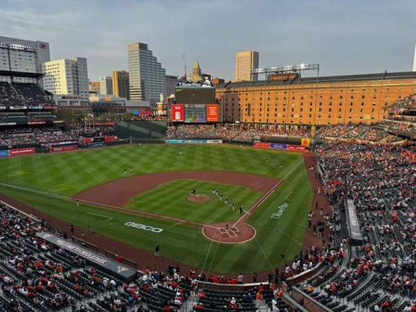 Oriole Park at Camden Yards, section: 342, row: 1, seat: 6