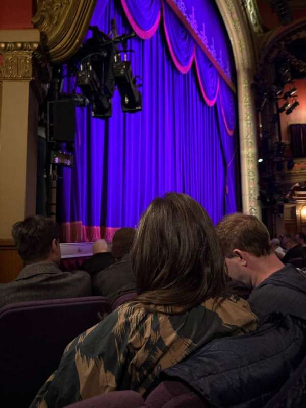 Lyceum Theatre, Broadway, section: Orchestra L, row: E, seat: 13