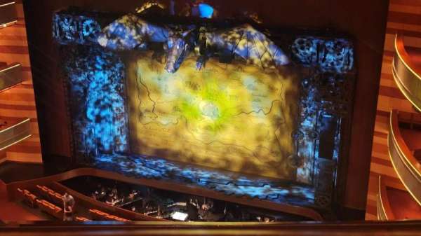 Eccles Theater, section: T3 Right, row: D, seat: 45