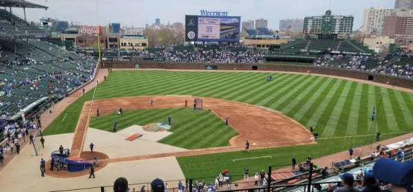 Wrigley Field, section: 322R, row: 7, seat: 12