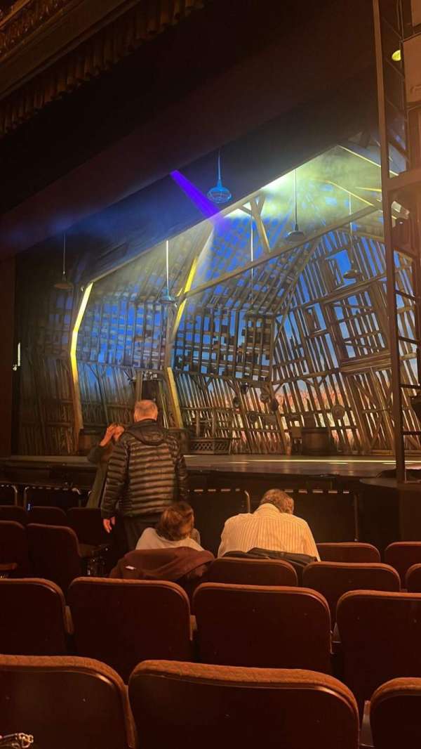 Hippodrome Theatre, section: Right Orchestra, row: H, seat: 12