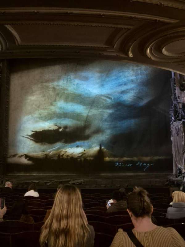 Sondheim Theatre, West End, section: Stalls, row: N, seat: 7