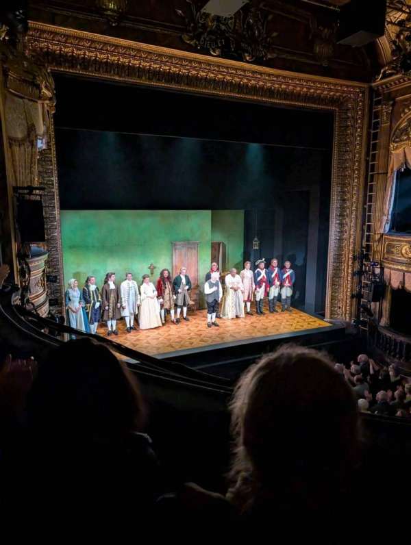 Theatre Royal Haymarket, section: Royal Circle, row: B, seat: 23