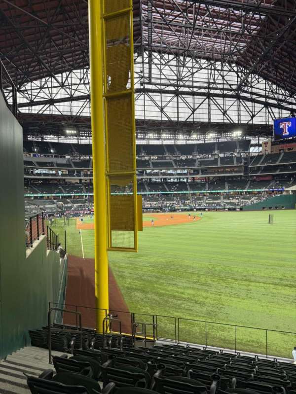 Globe Life Field, section: 128, row: 11, seat: 1