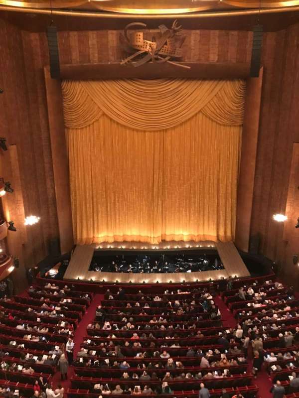 Metropolitan Opera House - Lincoln Center, section: Balcony LC, row: A, seat: 101