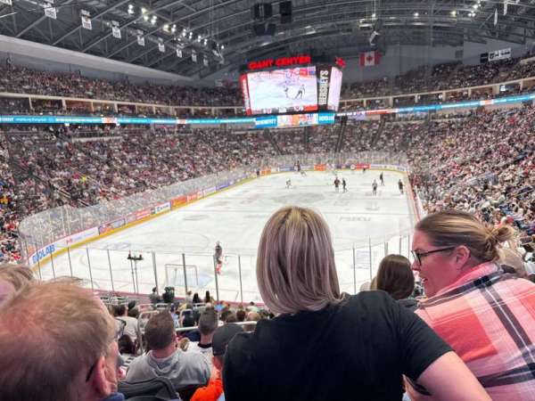 Giant Center, section: 115, row: T, seat: 12