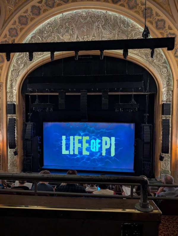 Paramount Theatre, Seattle, section: E, row: B, seat: 11