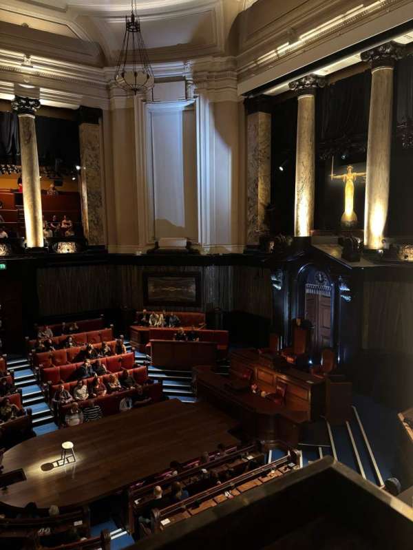 London County Hall, section: North Gallery, row: A, seat: 33