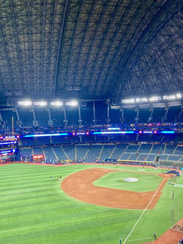 Rogers Centre, section: 538, row: 1, seat: 2