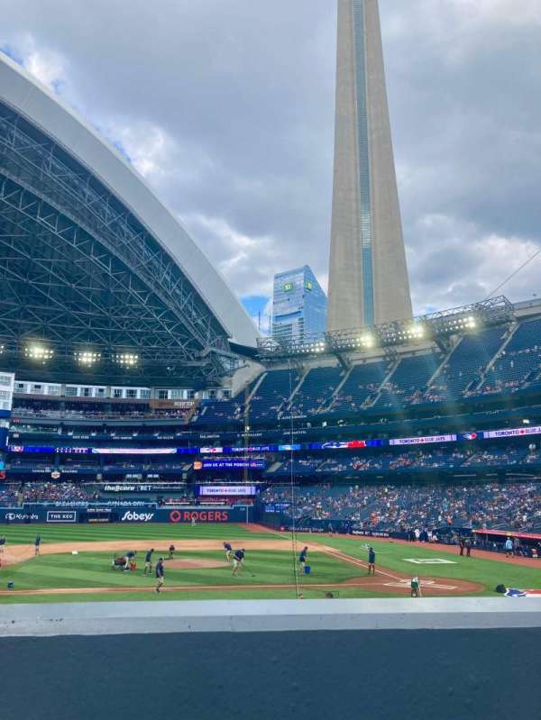 Rogers Centre, section: 129, row: 2, seat: 11