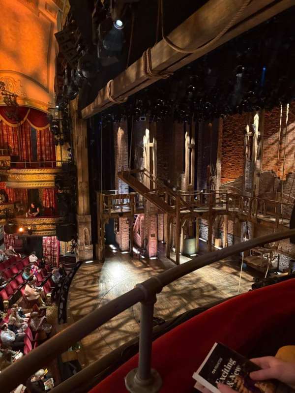 Richard Rodgers Theatre, section: Box G, row: 1, seat: 3