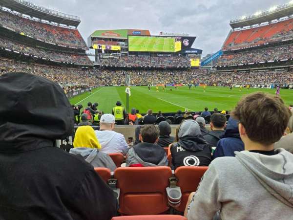 Huntington Bank Field, section: 145, row: 3, seat: 2