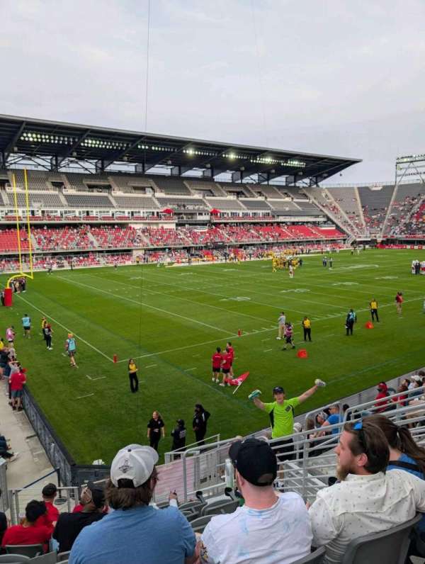 Audi Field, section: 132, row: 10, seat: 8