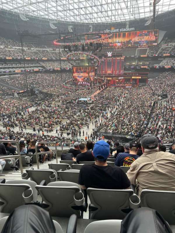 Allegiant Stadium, section: 246, row: 10, seat: 17