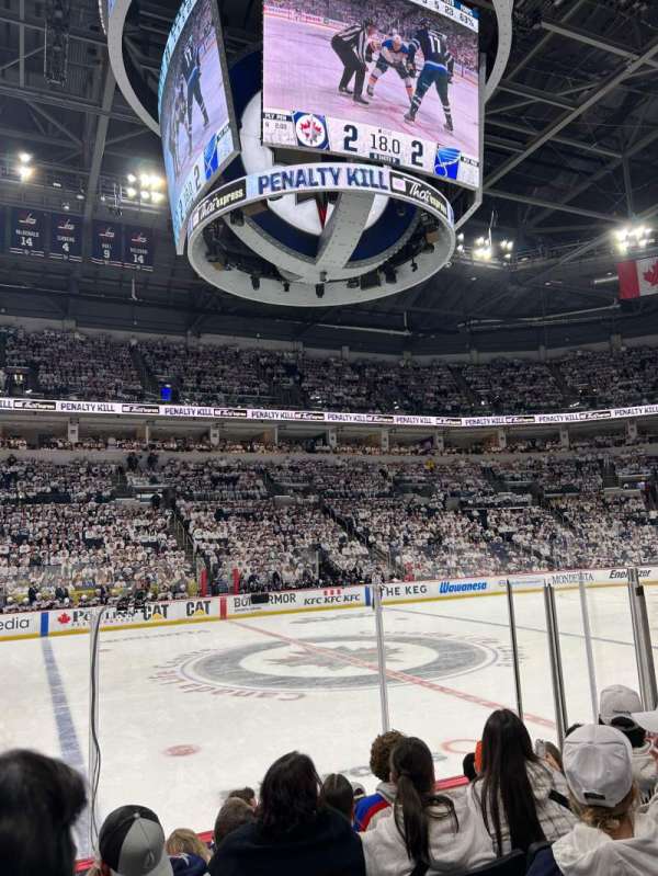 Canada Life Centre, section: 106, row: 7, seat: 17