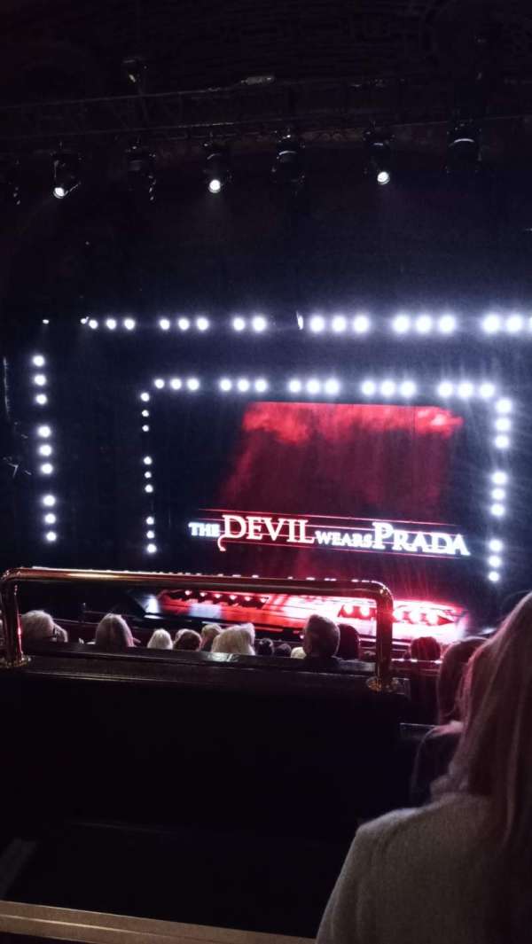 Dominion Theatre, section: Circle, row: K, seat: 15