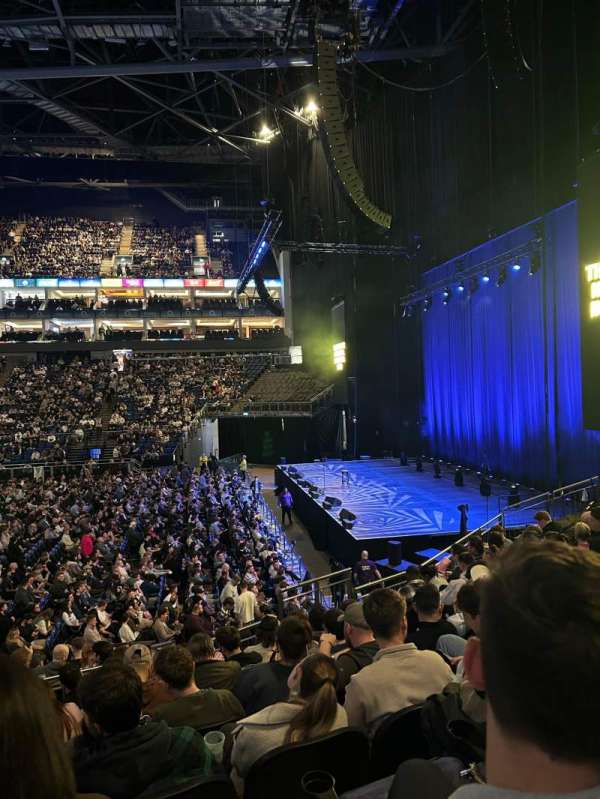 The O2, London, section: 113, row: R, seat: 395