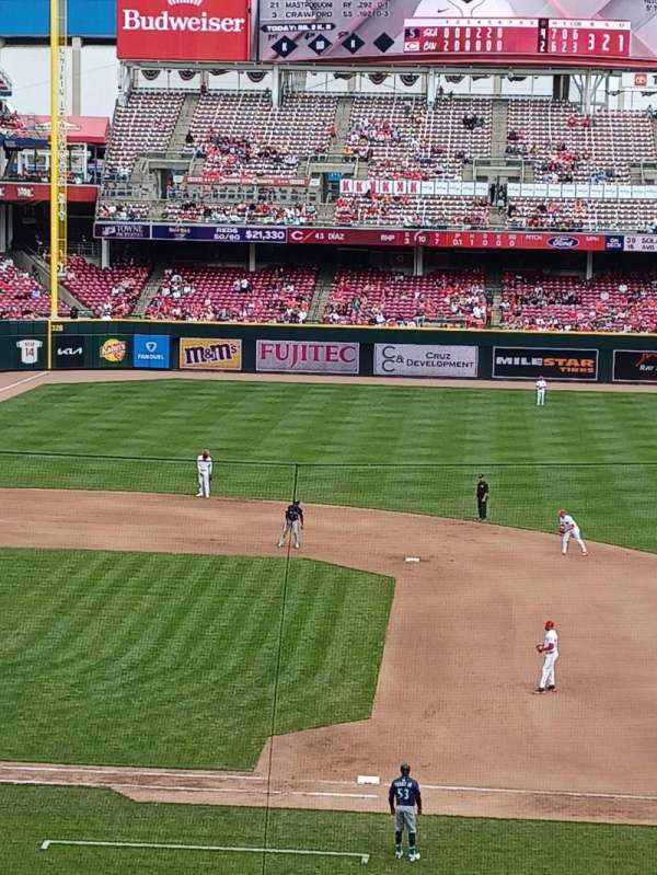 Great American Ball Park, section: 303, row: B, seat: 16