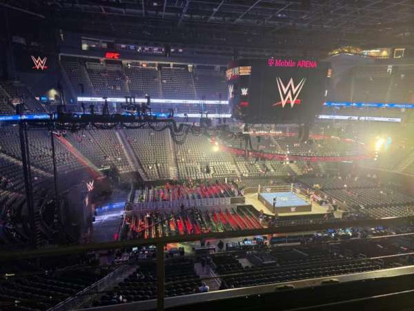 T-Mobile Arena, section: 203, row: A, seat: 10