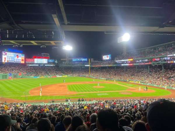 Fenway Park, section: Grandstand 26, row: 11, seat: 17
