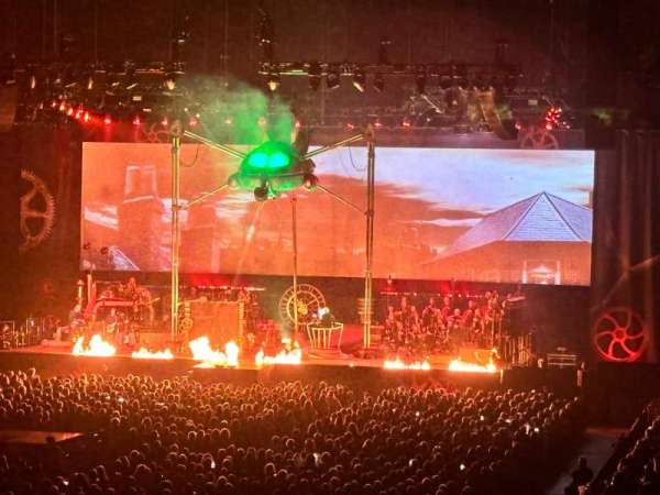 The O2, London, section: 108, row: S, seat: 248