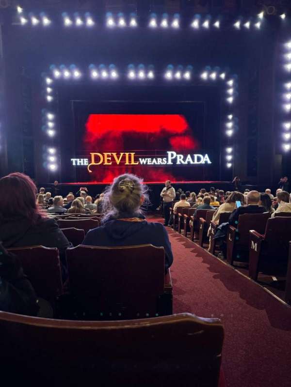 Dominion Theatre, section: Stalls, row: Q, seat: 29
