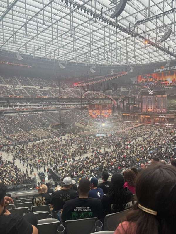 Allegiant Stadium, section: 243, row: 9, seat: 11