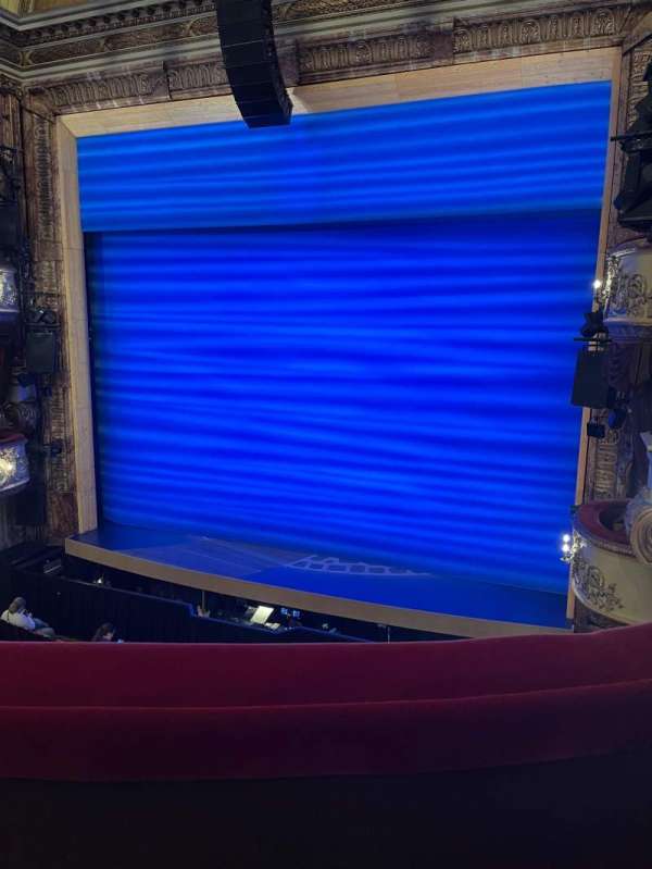 Novello Theatre, section: Dress Circle, row: B, seat: 2