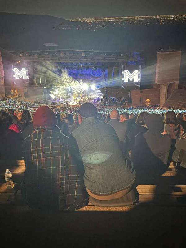 Red Rocks Amphitheatre, section: Right, row: 54, seat: 48