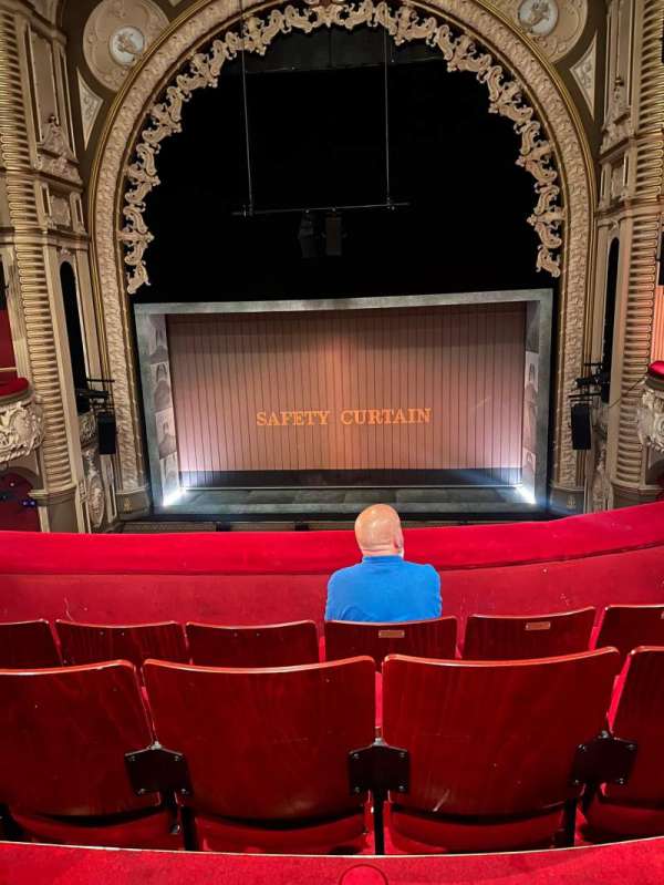 Lyric Hammersmith Theatre, section: Circle, row: D, seat: 9