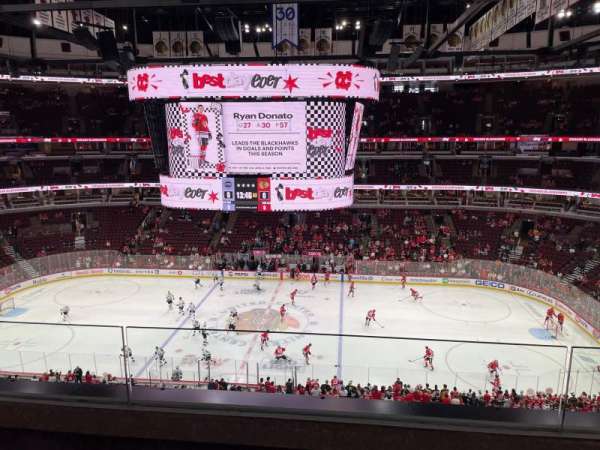 United Center, section: 317, row: 2, seat: 6