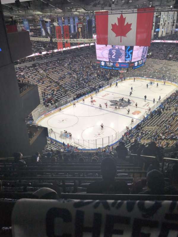 Scotiabank Arena, section: 313, row: 19, seat: 1,2