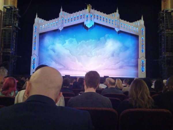 Citizens Bank Opera House, section: Orchestra C, row: G, seat: 107