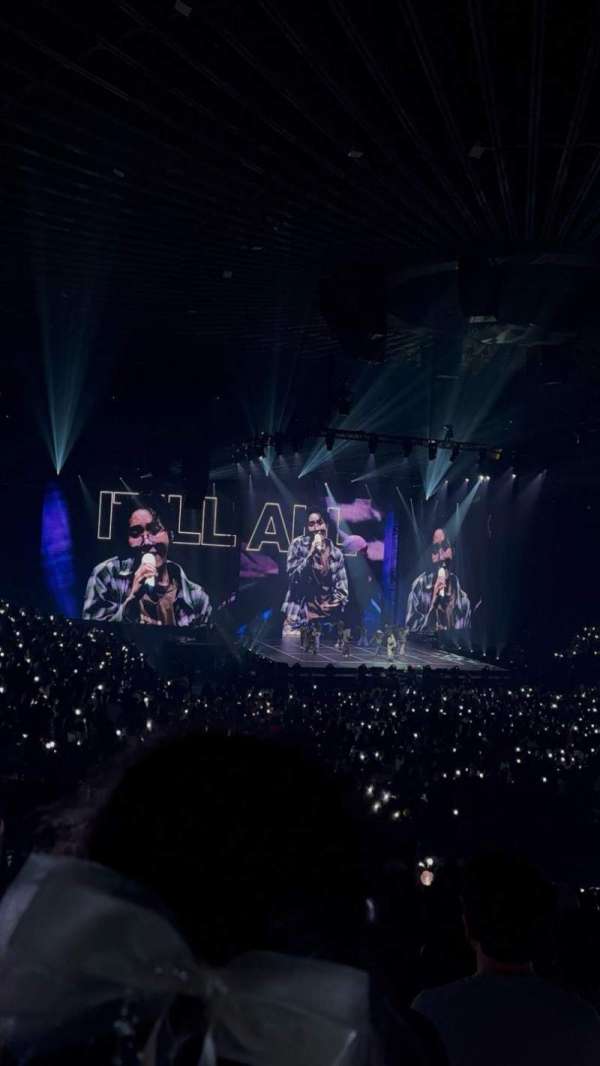 Oakland Arena, section: 110, row: 22, seat: 6