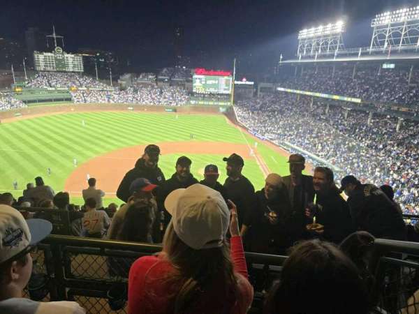 Wrigley Field, section: 412L, row: 2, seat: 15,16