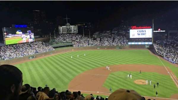 Wrigley Field, section: 412L, row: 2, seat: 15,16
