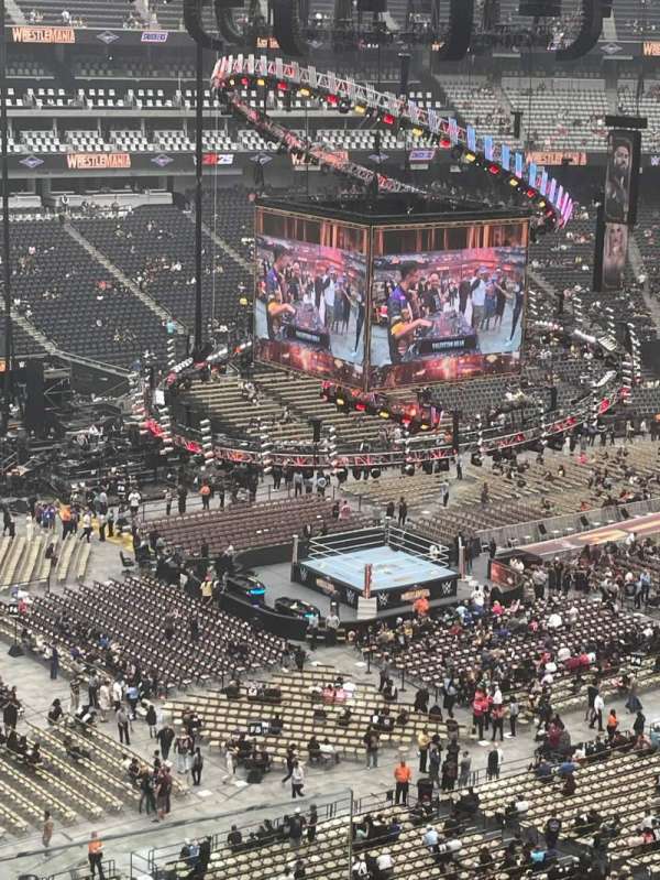 Allegiant Stadium, section: 343, row: 3, seat: 1