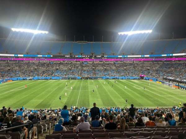 Bank of America Stadium, section: 315, row: 18, seat: 20
