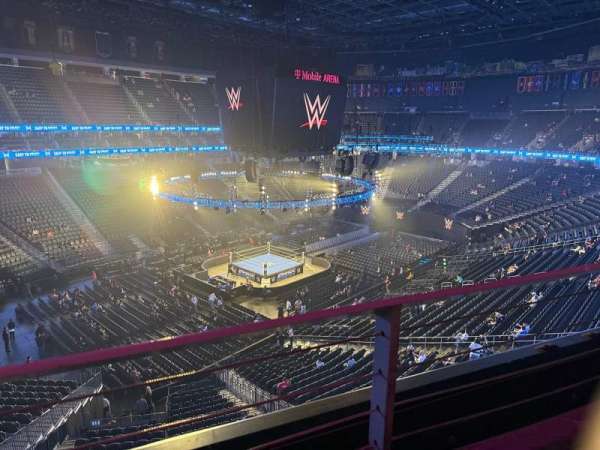 T-Mobile Arena, row: A