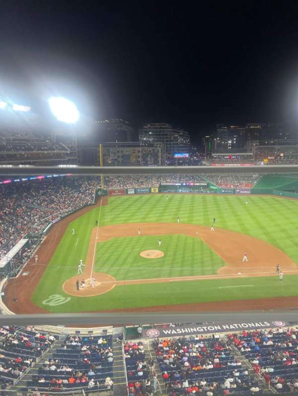 Nationals Park, section: 317, row: A, seat: 1