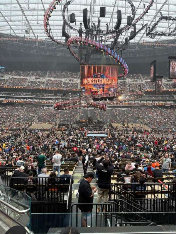 Allegiant Stadium, section: C134, row: 10, seat: 20